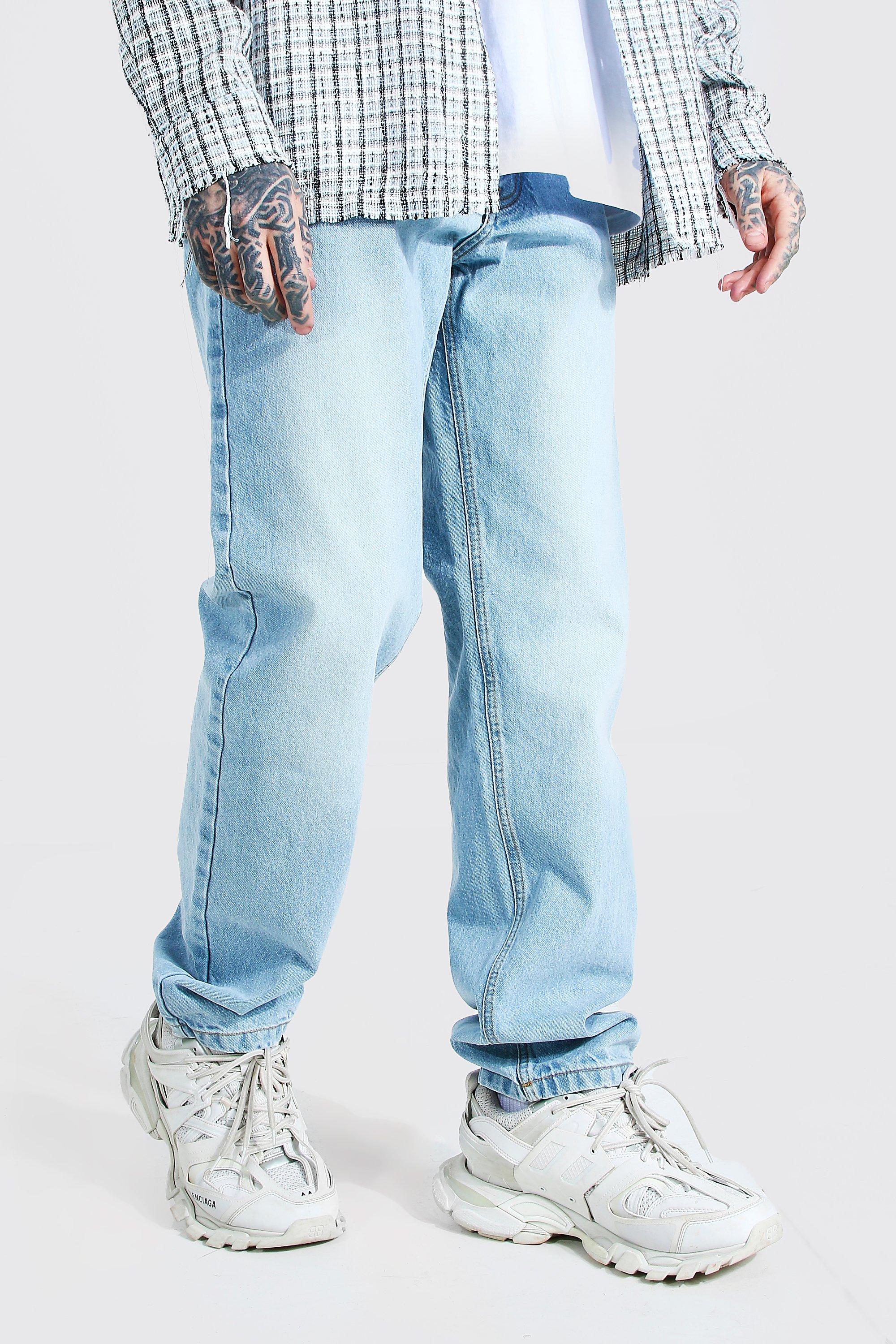 Relaxed Fit Rigid Jeans boohooMAN